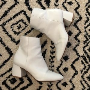 White booties